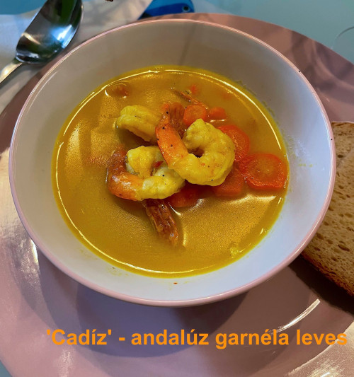 'Cádíz'- andalúz garnélarák leves (Náray)